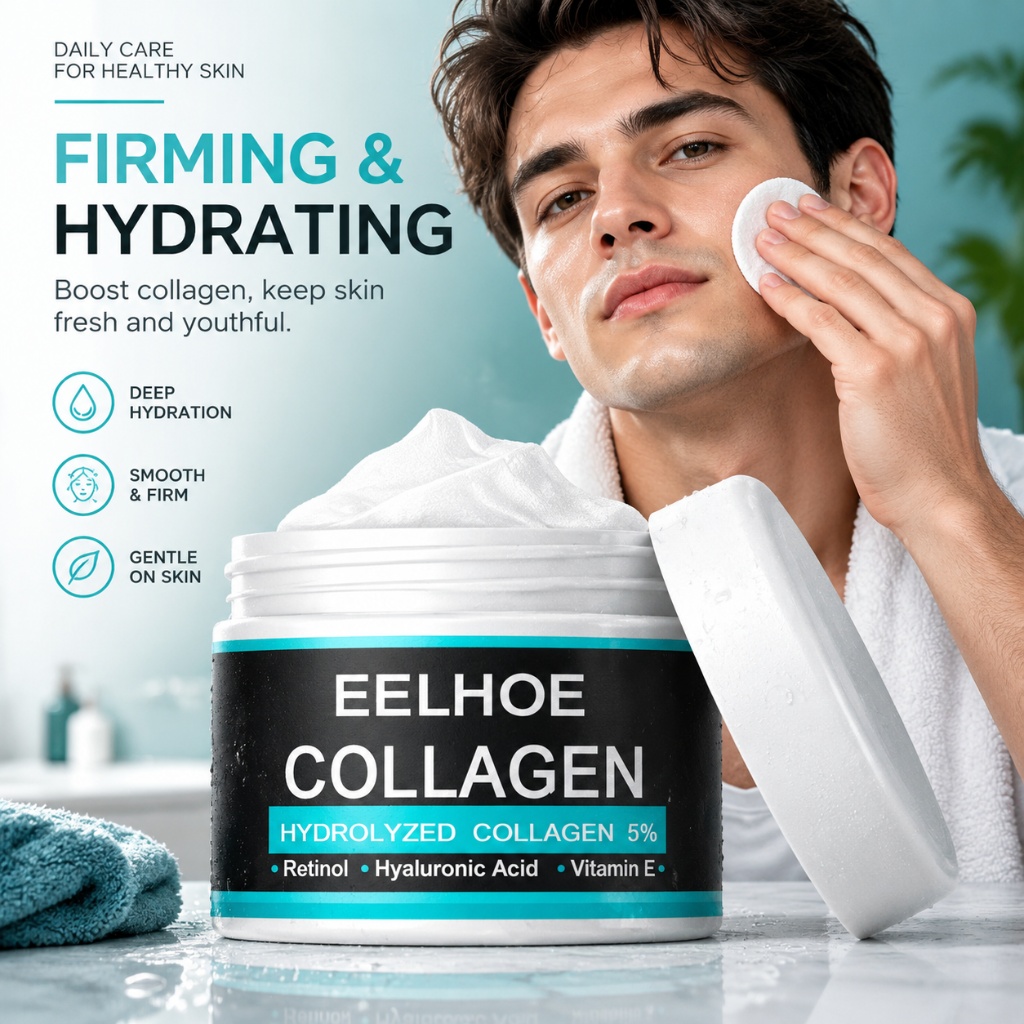 Retinol Vitamin A Cream - 30g Male Collagen Hydrating Cream Hyaluronic