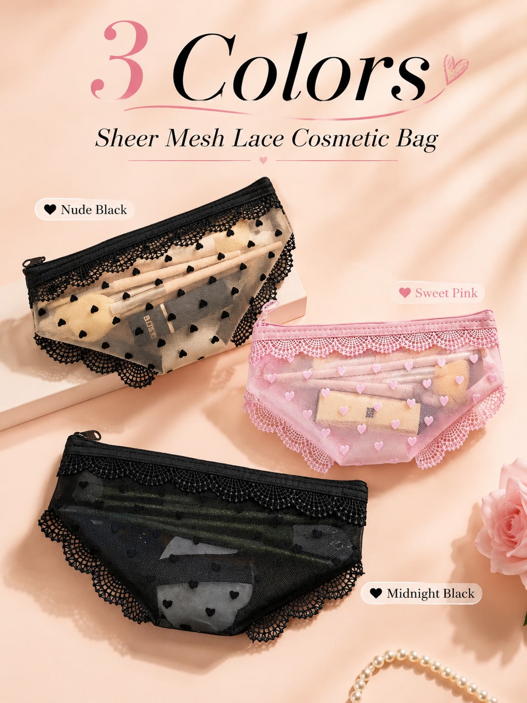Lace sexy transparent makeup b - Skincare B Erl review and price