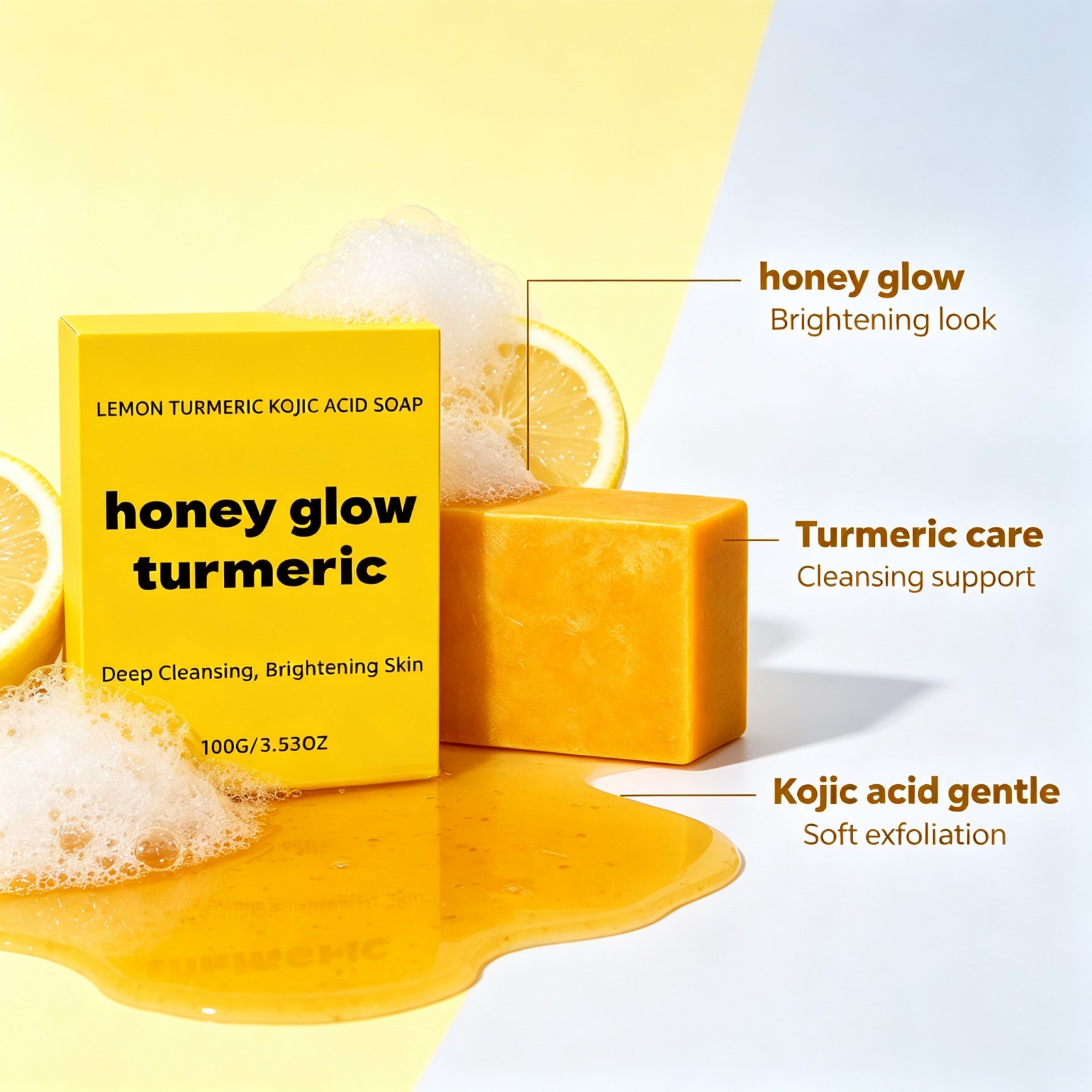 Turmeric Kojic Acid Soap Bar G - Kojic Acid Soap review and price