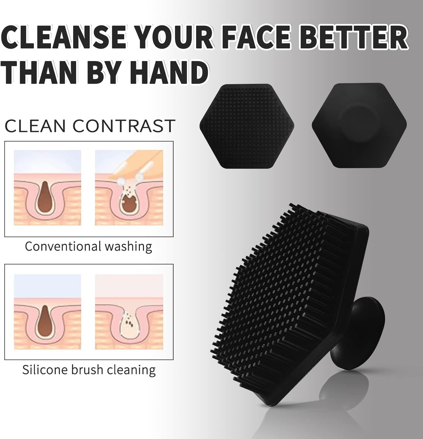 1Pc Mini Silicone Facial Clean - Skincare B Erl review and price